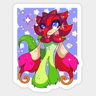 Floramon Sticker